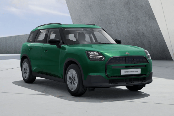 Mini Countryman Electric Color British Racing Green Iv Matallic